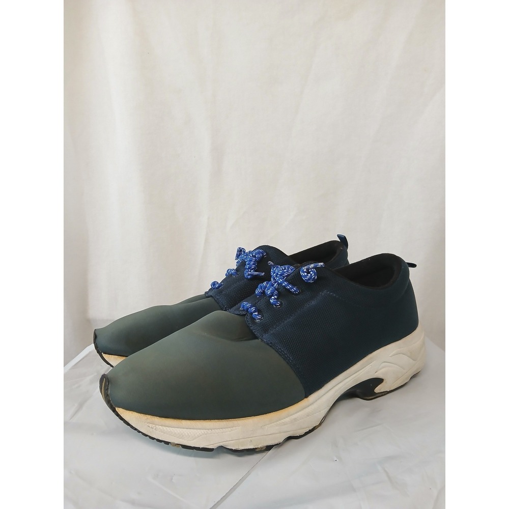 Drew Excel Navy Blue Teal Fabric Athletic Walking Sneakers 10164-41 Womens 11.5W